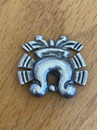 Vintage William Spratling Mexico Sterling Silver Brooch Pin 14 G