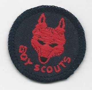 Vintage Scouts Canada Wolf Cub Boy Scouts Patch Badge