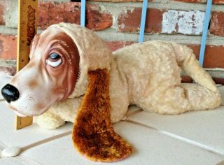 Vintage Rubber Faced Rushton Pastiche Toy Floppy Eared Gund Beagle Hound Dog