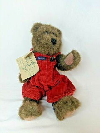 Boyd’s Bears Bearwears Investment Collectibles J.  B Bean And Associates Red Jump