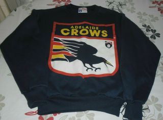 Adelaide Crows Jumper With Hood - 90 