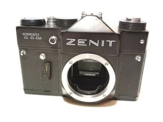 Vintage Ussr Zenit Ttl Rangefinder Film Camera Screw Body M42 With Case