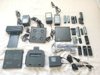 Vintage Sony Discman Ac - D50 Bp - 200 Cpm - 100p M300 Adapter Battery Pack 9v 12v Bag