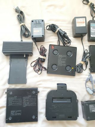 Vintage Sony Discman AC - D50 BP - 200 CPM - 100P M300 Adapter battery pack 9v 12v bag 2