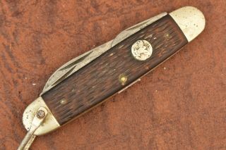 Vintage Ulster Usa Boy Scouts Of America Bsa Delrin Scout Knife (6512)