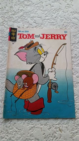 Vintage Tom And Jerry 236 Comic Book,  June 1967,  7.  5 Very Fine -,  Vivid Colors