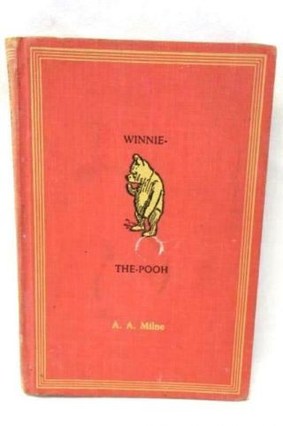Vtg A A Milne Winnie The Pooh 1961 Hardcover Reprint 1926 1954