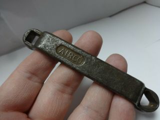 Vintage " Airco 110473 " Oxygen Acetylene Welding Box Multi - Wrench Tank Cylinder