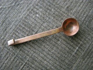 Vintage 1/4 Tsp Solid Copper Measuring Spoon Mcm