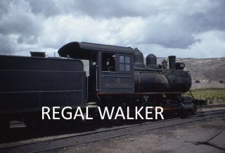 35mm Bolivia Bolivian Enffcc Railway Slide Steam Loco 4 Guaqui Mpd 1972