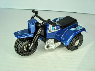 Vintage 80s Schaper Stomper Blue 3 Wheeler Atv Toy
