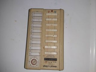 Plug N Power Radio Shack Vintage Remote