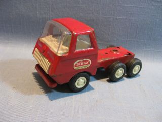 Tonka Vintage Red Semi Tractor,  Cab Only