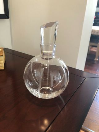 Vintage Small Glass Liquor Decanter