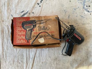 Vintage Weller Soldering Gun Model D550 240/325 Watts W/original Box &