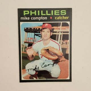 Vintage - 1971 Topps Baseball " Mike Compton " 77 - Pack Fresh