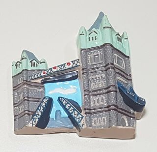 Vintage Tower Bridge Souvenir Fridge Magnet