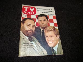Vintage Tv Guide 1960 Dec 17 - 23 Sebastian Cabot/anthony George/doug Mclure