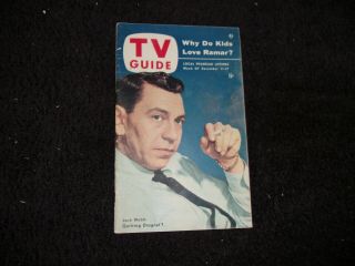 Vintage Tv Guide 1953 Dec 11 - 17 Jack Webb