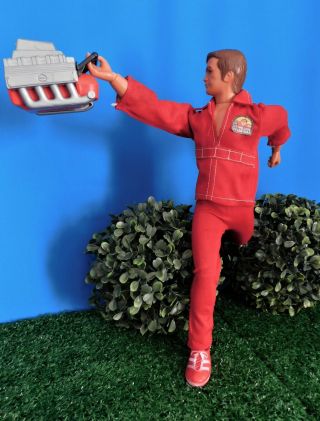 Vintage 1975 Six Million Dollar Man 2nd Edition Action Figure By Kenner