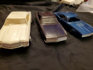 Vintage 1:25 Scale Plastic Car Models,  Chevy Ss,  1960 