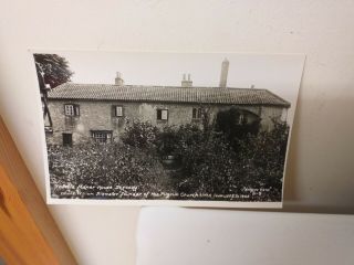 Vintage.  Collectable.  Postcards.  Scrooby.  Nottinghamshire.  The Old Manor House