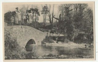 Wrecclesham River Lane Surrey 1941 Tuck Wclm9 Vintage Postcard 333c