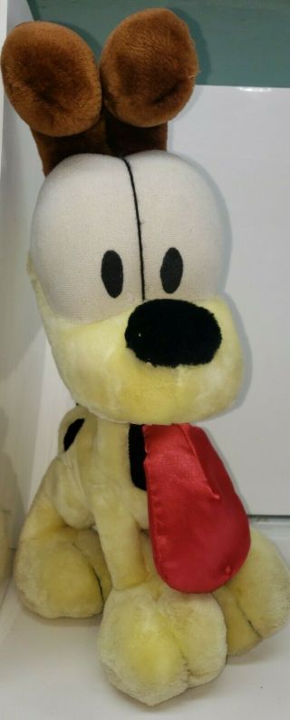 Vintage Garfield Odie Dog Plush Large 17 " Stuffed Animal Play By Play Paws