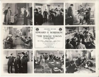 Edward G.  Robinson The Whole Town Is Talking Vintage Photo