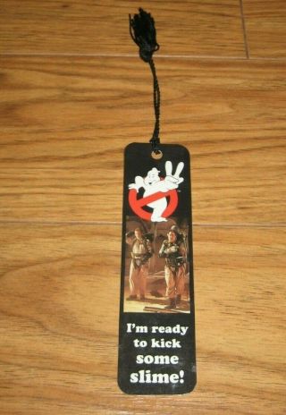 Ghostbusters 2 Vintage 1989 Coumbia Antioch Book Mark Bookmark Movie