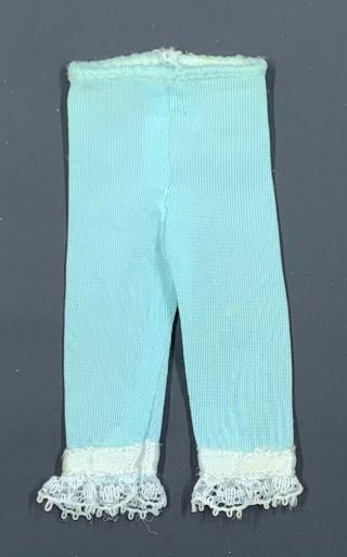 Vintage Skipper 1930 Loungin’ Lovelies Turquoise Tricot Pajama Bottoms