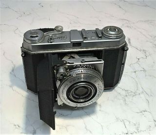 Kodak - Retina 1a Vintage 35mm Folding Bellows Film Camera (type 115) Circa 1950 