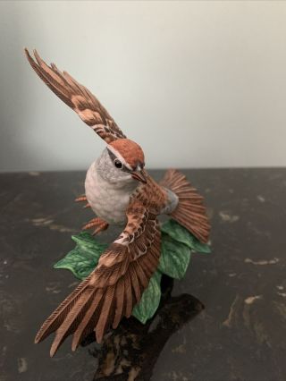 - Vintage Lenox Chipping Sparrow Fine Porcelain 1990