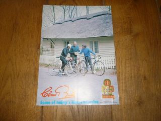 Vintage Claud Butler Advertising Leaflet 1980s