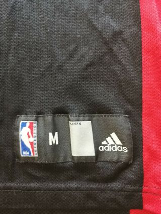 VTG Chris Bosh Raptors Adidas Authentic Black Medium Jersey 4 NBA 3