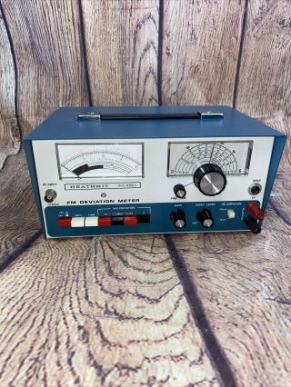 Vintage Heathkit Im - 4180 Fm Deviation Meter
