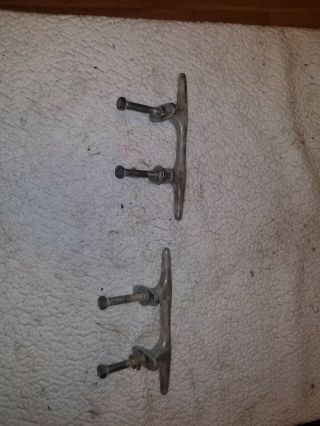 8 Inch Boat Cleats Off Of 1979 Chris Craft Catalina Express (two Total)