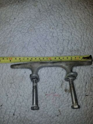 8 Inch Boat Cleats off of 1979 CHRIS CRAFT CATALINA EXPRESS (Two TOTAL) 2