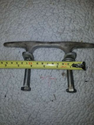 8 Inch Boat Cleats off of 1979 CHRIS CRAFT CATALINA EXPRESS (Two TOTAL) 3