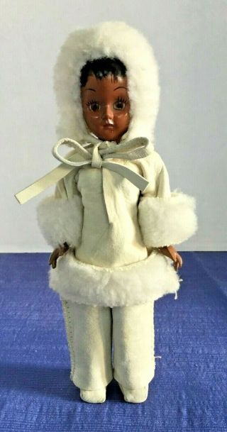 Vintage Alaskan Eskimo Doll From 60 