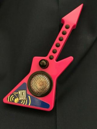 Vintage 1993 Micro Jammers Guitar Made By Cap Toys 7.  5 " Long,  Great