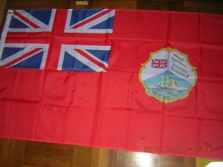 British Empire Flag British Honduras Belize 1919–1981 Flag Red Civil Ensign 3x5