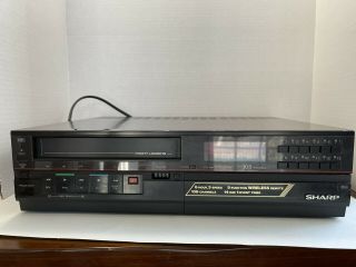 Vintage Sharp Vc - 583ub Vcr Video Cassette Recorder (see Notes)