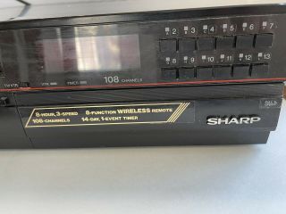 Vintage Sharp VC - 583UB VCR Video Cassette Recorder (see Notes) 2