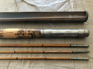 Vintage Bamboo Fly Rod 9 ' 6 