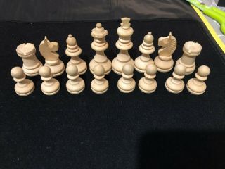 Vintage Staunton Style Travel Chess Set