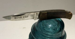 Vintage Pocket Knife Edge Mark Bear Cat Knife 11 - 300