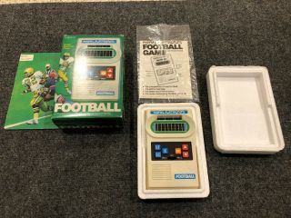Vintage 1977 Mattel Electronic Football With All Packaging