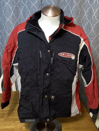Vintage Bombardier Ski - Doo Winter Jacket Coat Made In Usa - Mens Xl