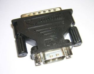 Vintage Hp 95lx Palmtop 9 - Pin To 25 - Pin Modem Adapter From Connectivity Pack